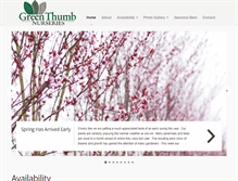 Tablet Screenshot of greenthumbwholesale.com
